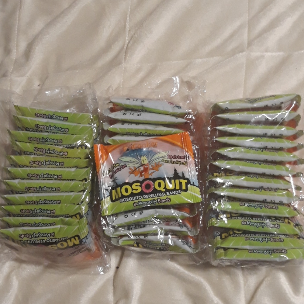 3 dozen mosquito  repelling  bands